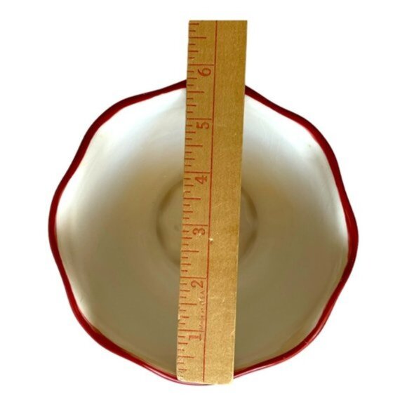 April Cornell Ceramic French Country Rooster Set of 2 Bowl & Plate's - Picture 6 of 11